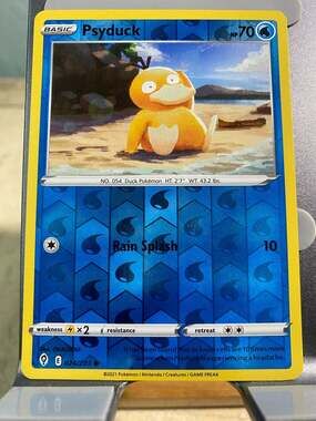 Pokemon TCG Psyduck 024/203 Reverse Holo Evolving Skies